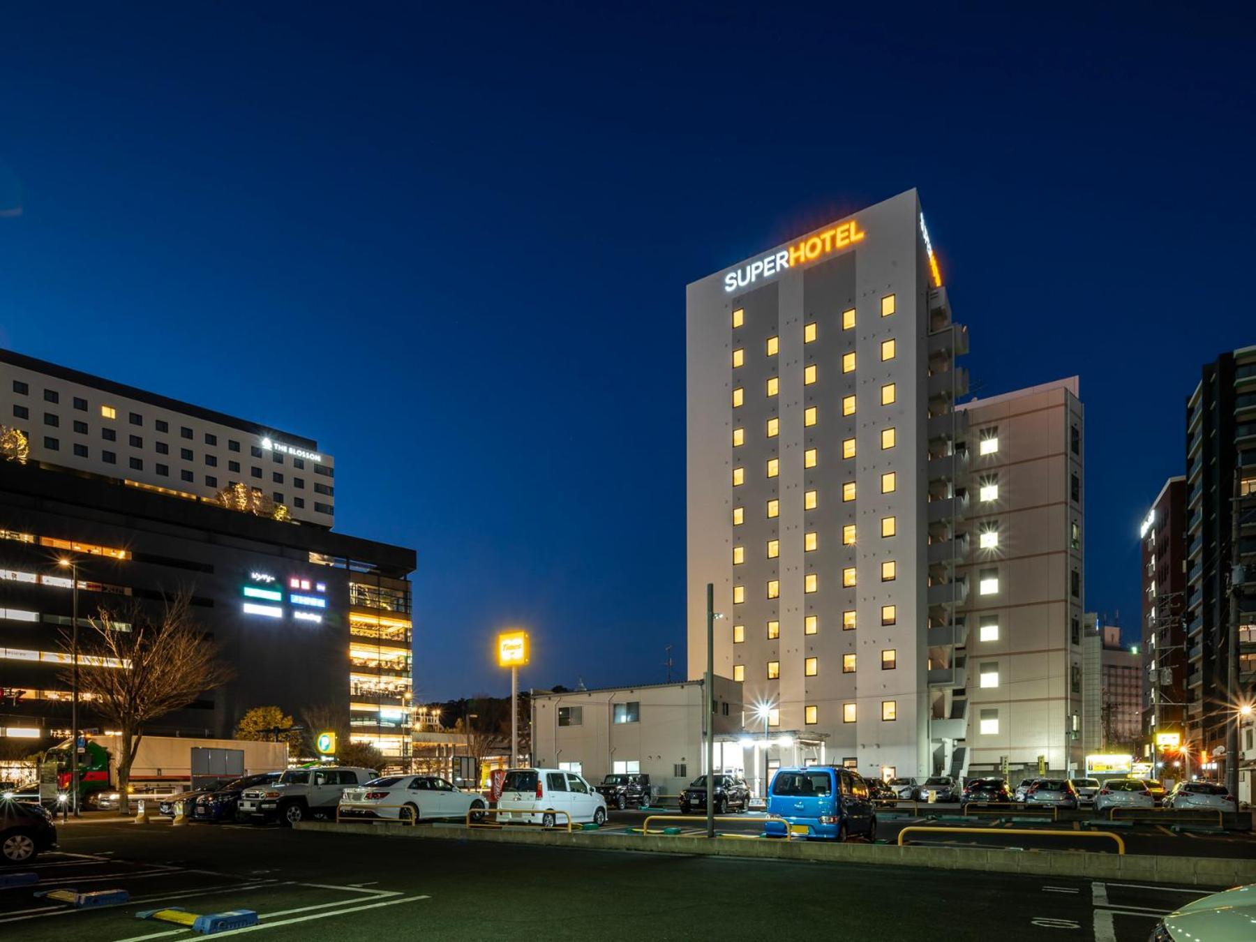 Super Hotel Kumamoto Ekimae Natural Hot Springs المظهر الخارجي الصورة